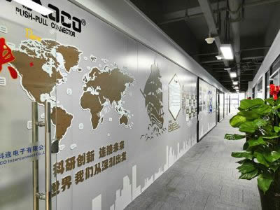 走廊文化墻效果圖